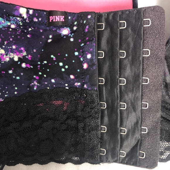 PINK Victoria’s secret 34D galaxy strapless bra - Picture 13 of 15